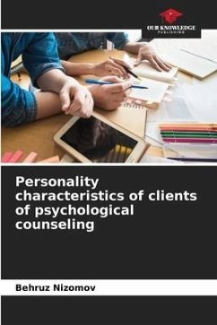 Personality characteristics of clients of psychological counseling - Nizomov, Behruz