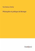 Philosophie et politique de Béranger