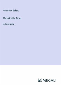 Massimilla Doni - Balzac, Honoré de