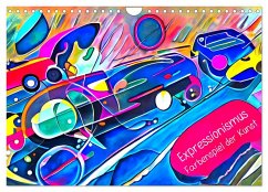 Expressionismus - Farbenspiel der Kunst (Wandkalender 2024 DIN A4 quer), CALVENDO Monatskalender