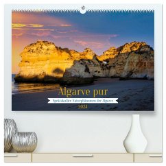 Algarve pur (hochwertiger Premium Wandkalender 2024 DIN A2 quer), Kunstdruck in Hochglanz