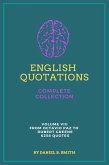 English Quotations Complete Collection: Volume VIII (eBook, ePUB) English Quotations Complete Collection: Volume VIII (eBook, ePUB)