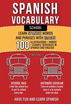 Spanish Vocabulary - School (eBook, ePUB) - Lang, Mike