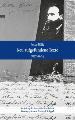 Peter Hille - Neu aufgefundene Texte (eBook, ePUB)