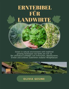 Cover Erntebibel für Landwirte: Der ultimative Leitfaden zum Erforschen, Identifizieren, Ernten und sicheren Zubereiten essbarer Wildpflanzen (eBook, ePUB)