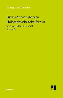 Philosophische Schriften III - Seneca