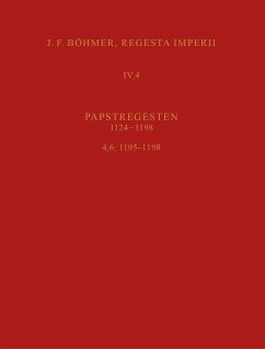 Regesta Imperii IV, 4, Lfg. 6: 1195-1198. Cölestin III.