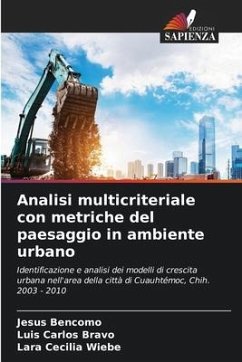 Analisi multicriteriale con metriche del paesaggio in ambiente urbano - Bencomo, Jesus;Bravo, Luis Carlos;Wiebe, Lara Cecilia