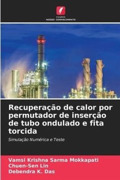 Recuperação de calor por permutador de inserção de tubo ondulado e fita torcida - Mokkapati, Vamsi Krishna Sarma;Lin, Chuen-Sen;Das, Debendra K.