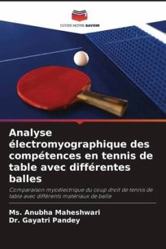 Analyse électromyographique des compétences en tennis de table avec différentes balles - Maheshwari, Ms. Anubha;Pandey, Dr. Gayatri