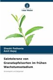 Salztoleranz von Granatapfelsorten im frühen Wachstumsstadium