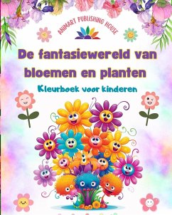 De fantasiewereld van bloemen en planten - Kleurboek voor kinderen - De schattigste wezens van de natuur - House, Animart Publishing