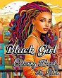 Black Girl Coloring Book for Adults - Bild 1