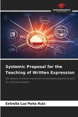 Systemic Proposal for the Teaching of Written Expression