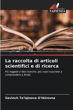 La raccolta di articoli scientifici e di ricerca - To'lqinova O'tkirovna, Sevinch