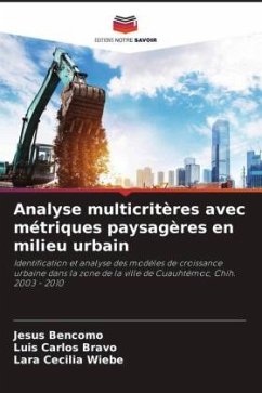 Analyse multicritères avec métriques paysagères en milieu urbain - Bencomo, Jesus;Bravo, Luis Carlos;Wiebe, Lara Cecilia