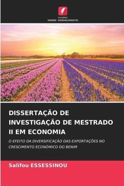 DISSERTAÇÃO DE INVESTIGAÇÃO DE MESTRADO II EM ECONOMIA - ESSESSINOU, Salifou