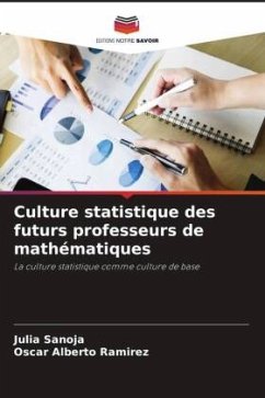 Culture statistique des futurs professeurs de mathématiques - Sanoja, Julia;Ramírez, Oscar Alberto