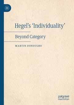 Hegel's 'Individuality' (eBook, PDF) - Donougho, Martin
