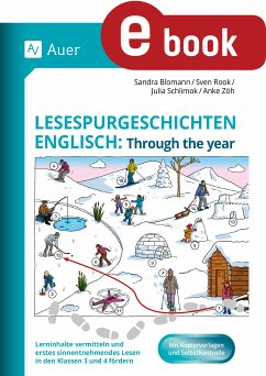 Lesespurgeschichten Englisch: Through the year (eBook, PDF) - Blomann, S.; Rook, S.; Schlimok, J.; Zöh, A.