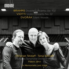 Doppelkonzert Op. 102/Violinkonzert Nr. 22/Silent - Tetzlaff,Christian/Tetzlaff,Tanja/Järvi,Paavo/Dsb