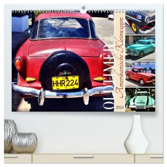 Amerikanische Kleinwagen - Oldtimer (hochwertiger Premium Wandkalender 2024 DIN A2 quer), Kunstdruck in Hochglanz