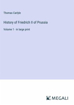Cover History of Friedrich II of Prussia