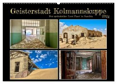 Geisterstadt Kolmannskuppe (Wandkalender 2024 DIN A2 quer), CALVENDO Monatskalender