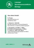Leipziger Sportwissenschaftliche Beiträge (eBook, PDF)