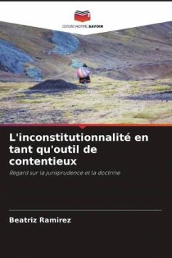 L'inconstitutionnalité en tant qu'outil de contentieux - Ramírez, Beatriz