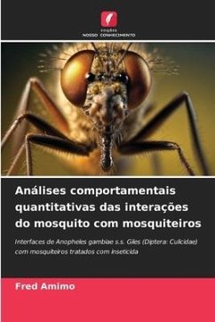 Análises comportamentais quantitativas das interações do mosquito com mosquiteiros - Amimo, Fred