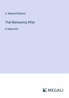 Cover That Mainwaring Affair