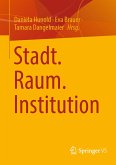 Stadt. Raum. Institution (eBook, PDF)