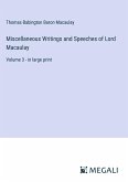 Miscellaneous Writings and Speeches of Lord Macaulay