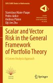 Scalar and Vector Risk in the General Framework of Portfolio Theory (eBook, PDF)