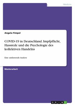 COVID-19 in Deutschland. Impfpflicht, Hassrede und die Psychologie des kollektiven Handelns - Fimpel, Angela