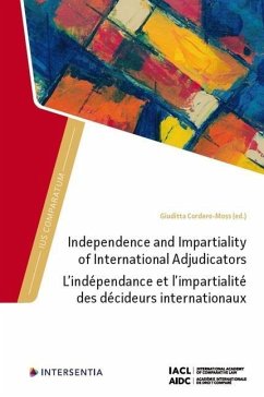 Independence and Impartiality of International Adjudicators