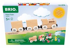 BRIO 63600600 - Holzzug zum Anmalen