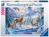 Ravensburger 19949 - Rehe und Hirsche im Winter