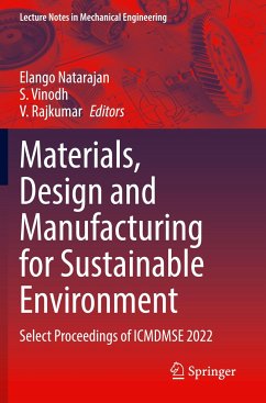 Materials, Design and Manufacturing for Sustainable Environment