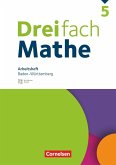 Dreifach Mathe 5. Schuljahr. Baden-Württemberg - Arbeitsheft mit Medien und Lösungen