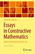 Essays in Constructive Mathematics - Bild 1
