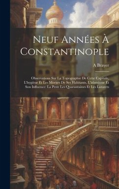 Neuf Années À Constantinople: Observations Sur La Topographie De Cette Capitale, L'hygiène Et Les Moeurs De Ses Habitants, L'islamisme Et Son Influe - Brayer, A.