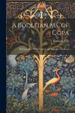 A Bodleian Ms. of Copa: Moretum, and Other Poems of the Appendix Vergiliana