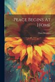 Peace Begins At Home