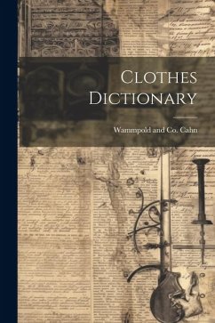 Clothes Dictionary