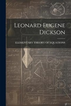 Leonard Eugene Dickson