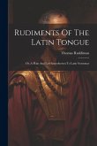 Rudiments Of The Latin Tongue: Or, A Plain And Easy Introduction To Latin Grammar