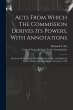 Acts From Which The Commission Derives... - Bild 1