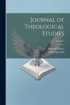 Journal of Theological Studies; Volume 7 - Ingentaconnect; Journals, Oxford